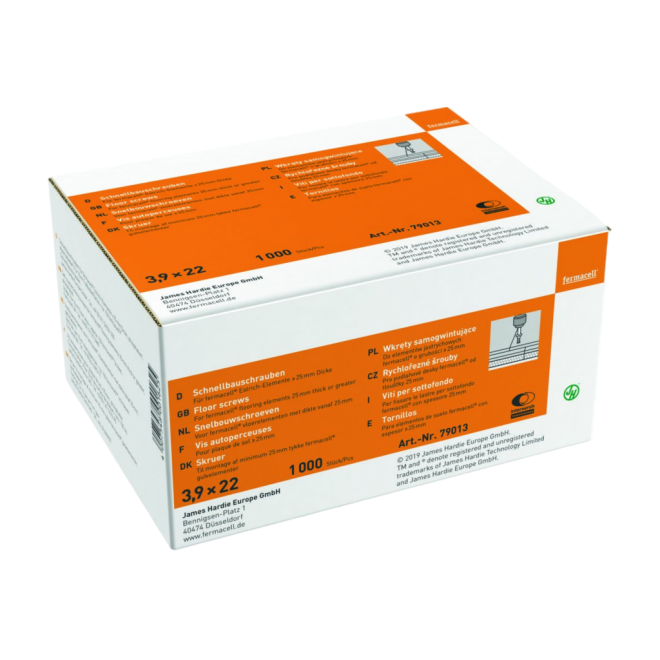Fermacell schroeven 3.9x22mm 1.000st